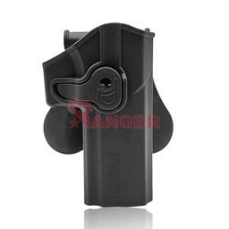 [AM-P320FS] FUNDA PISTOLA RIGIDA AMOMAX SIG SAUER P320 GRANDE NEGRA