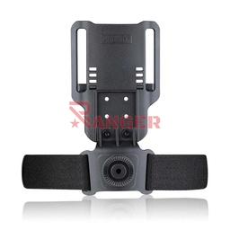 [2-AP020/AM-P002] PERNERA PISTOLA AMOMAX ESTRECHA REGULABLE NEGRA
