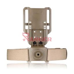 [2-AP022/AM-P002F] PERNERA PISTOLA AMOMAX ESTRECHA REGULABLE TAN
