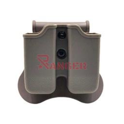 FUNDA CARGADOR RÍGIDA GLOCK/SP2022 TAN