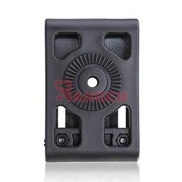 [AM-BC2] ADAPTADOR CINTURON ANCHO AMOMAX BELT LOOK NEGRO