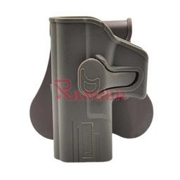 FUNDA PISTOLA RÍGIDA ZURDOS GLOCK 19/23/32 TAN