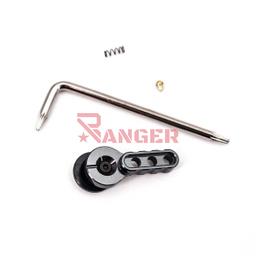 [BA-V2FS-GR] SELECTOR TIRO CNC BALYSTIK M4 AEG GRIS