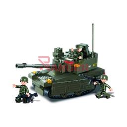 [SLB0003] TANQUE LEOPARD SLUBAN 224 PCS VERDE
