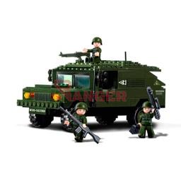 [SLB0013] HUMMER CON FUSIL SLUBAN 191 PCS VERDE