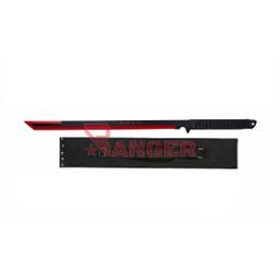 MACHETE BOLO TANTO 48 CM ROJO
