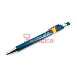 [03070GR4016] BOLIGRAFO ALUMINIO BANDERA AVIACION AZUL