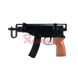 [2EM37F] FUSIL UZI DOUBLE EAGLE M37F MUELLE NEGRO-MADERA