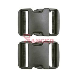 HEBILLA PVC LISA 5CM VERDE