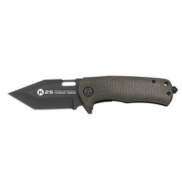 NAVAJA PLEGABLE K25 HOJA 6,5 CM MANGO MIKARTA ONIX