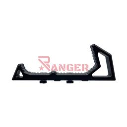 [605294] GRIP ANGULAR SWISS ARMS ALUMINIO ENGANCHE M NEGRO