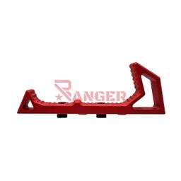[605296] GRIP ANGULAR SWISS ARMS ALUMINIO ENGANCHE M ROJO