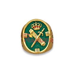 ANILLO ACERO GUARDIA CIVIL