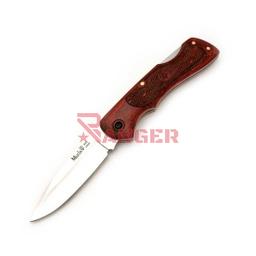 [BX-8LR] NAVAJA MUELA C/FUNDA MADERA LAMINADA