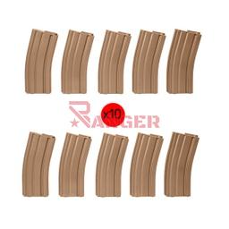 CARGADOR M4 140 RDS Tan 10 PCS