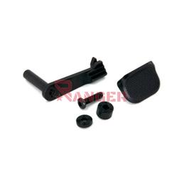 [AIP001-MH2-BK] AIP STAINLESS SLIDE STOP WITH THUMBREST HI-CAPA 5.1/4.3 BLACK