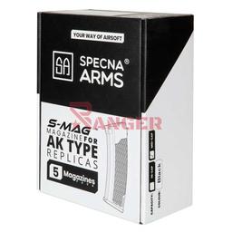 CARGADOR AK 175 RONDAS CAPACIDAD MEDIA POLÍMERO 5 UNIDADES