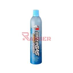 [CZ2028] BOTELLA GAS PUFF DINO GREEN GAS-LIGHT 600ML C/SILICONA 9KG CELESTE