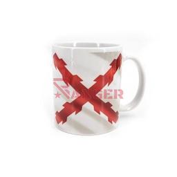 [600146] TAZA CERAMICA BORGOÑA BLANCA