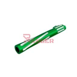 [UTMHC05T2-GR] CAÑON EXTERNO TORNADO DUAL HI-CAPA 5.1 UNISOFT VERDE/PLATA