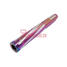 [UTMHC05T2-RW] CAÑON EXTERNO TORNADO DUAL HI-CAPA 5.1 UNISOFT RAINBOW/PLATA