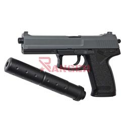 [15918A] PISTOLA ASG DL60 SOCOM MUELLE NEGRO