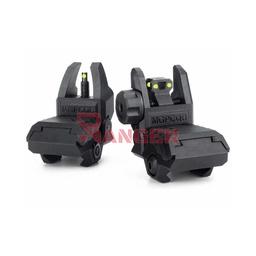 [CZ5672] MIRA PLEGABLE ARMOR CON FIBRA VERDE NEGRA