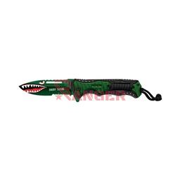 NAVAJA ALBAINOX ANGRY SHARK 9CM VERDE