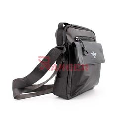 [GL3014] BOLSO ZH NYLON TAPA GRANDE NEGRO