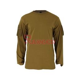 CAMISETA TÁCTICA M/LARGA COYOTE