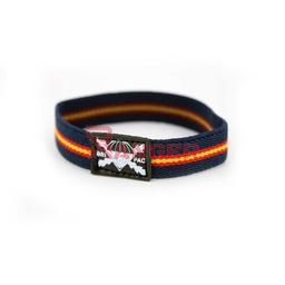 [2108543-BP] PULSERA ELASTICA ESPAÑA BRIPAC CENTRO NEGRO MARINO