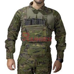 ARNÉS DE PECHO MOLLE CORTE LÁSER CORDURA 1000D PIXELADO BOSCOSO