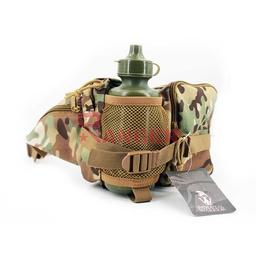 RIÑONERA CON PORTABOTELLA MULTICAM
