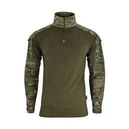 Camiseta de combate con coderas y 2 bolsillos Pixelado Boscoso