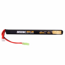 [ARS-1002] BATERIA ARSENIC PRO LIPO 11.1V 1200MAH 25C 50C 1STICK NEGRA