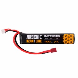 BATERIA LiPo 7,4V 1100mAh 25C/50C 1STICK conector TDEAN