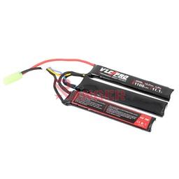 [VLC-1010] BATERIA VLC PRO LIPO 11.1V 1100MAH 25C/50C 3STICK NEGRA