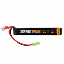 [ARS-1015] BATERIA ARSENIC PRO LIPO 11.1V 1300 MAH 25C 50C 1STICK NEGRA