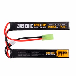 [ARS-1023] BATERIA ARSENIC PRO LIPO 7.4V 1450MAH 25C/50C 2STICK NEGRA