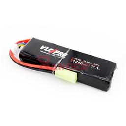 BATERÍA LiPo 11.1V 1800mAh 25C/50C Formato Barra Mini Conector Mini Tamiya