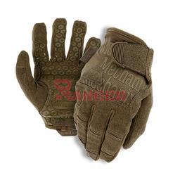Guantes de tiro de alta destreza con palma de agarre Tan