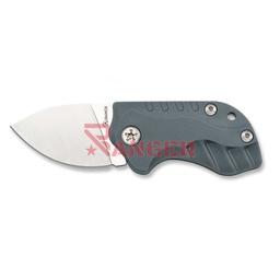 NAVAJA PLEGABLE ABS 4 CM GRIS