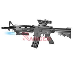 [CZ8917A] FUSIL VIGOR M4 MUELLE CULATA CRANE CON VISOR Y LINTERNA NEGRO
