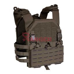 Chaleco porta placas modular Molle corte láser con placas EVA y triple porta cargador M4 Cordura Ranger