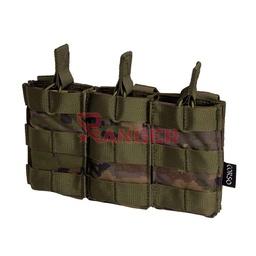 PORTACARGADORES TRIPLE PARA M4 SISTEMA MOLLE PIXELADO BOSCOSO