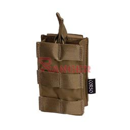 Porta cargador M4 simple MOLLE Coyote