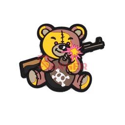 PARCHE PVC 3D TEDDY Marrón