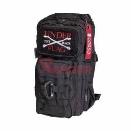 [CRS-701013-BK] MOCHILA CORSO ROGUE MOLLE C/MOSQUETON 14L NEGRA