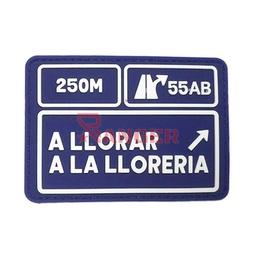 Parche PVC con velcro multicolor