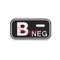 Parche PVC grupo sanguíneo B negativo